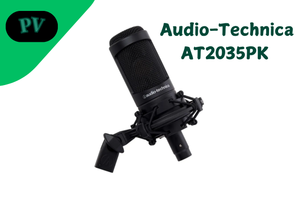 Audio-Technica AT2035PK mic for talking head videos