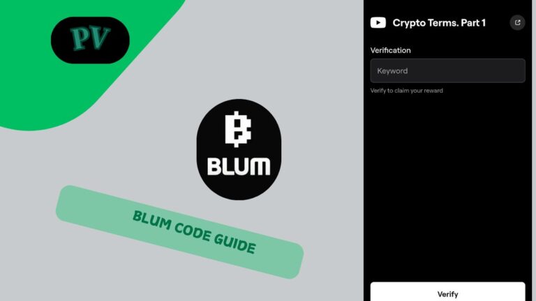 Blum YouTube Code: Crypto Terms. Part 1