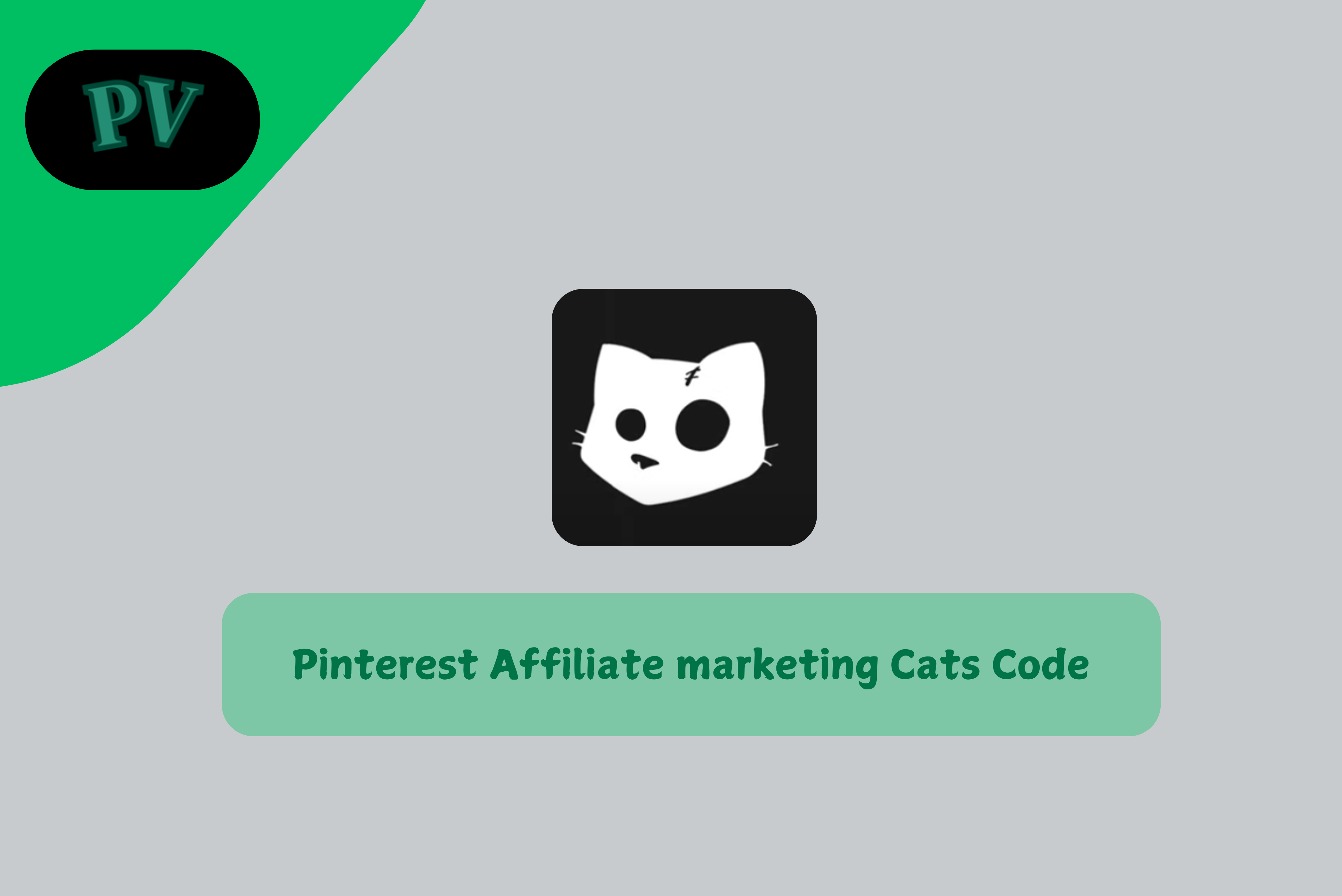 pinterest affiliate marketing cats code